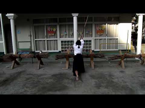 Samurai Yakumaru Jigen-ryū training