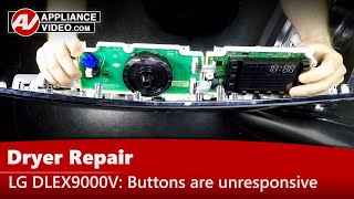Dryer Repair: Selector Dial Is Unresponsive - PCB Display Assembly