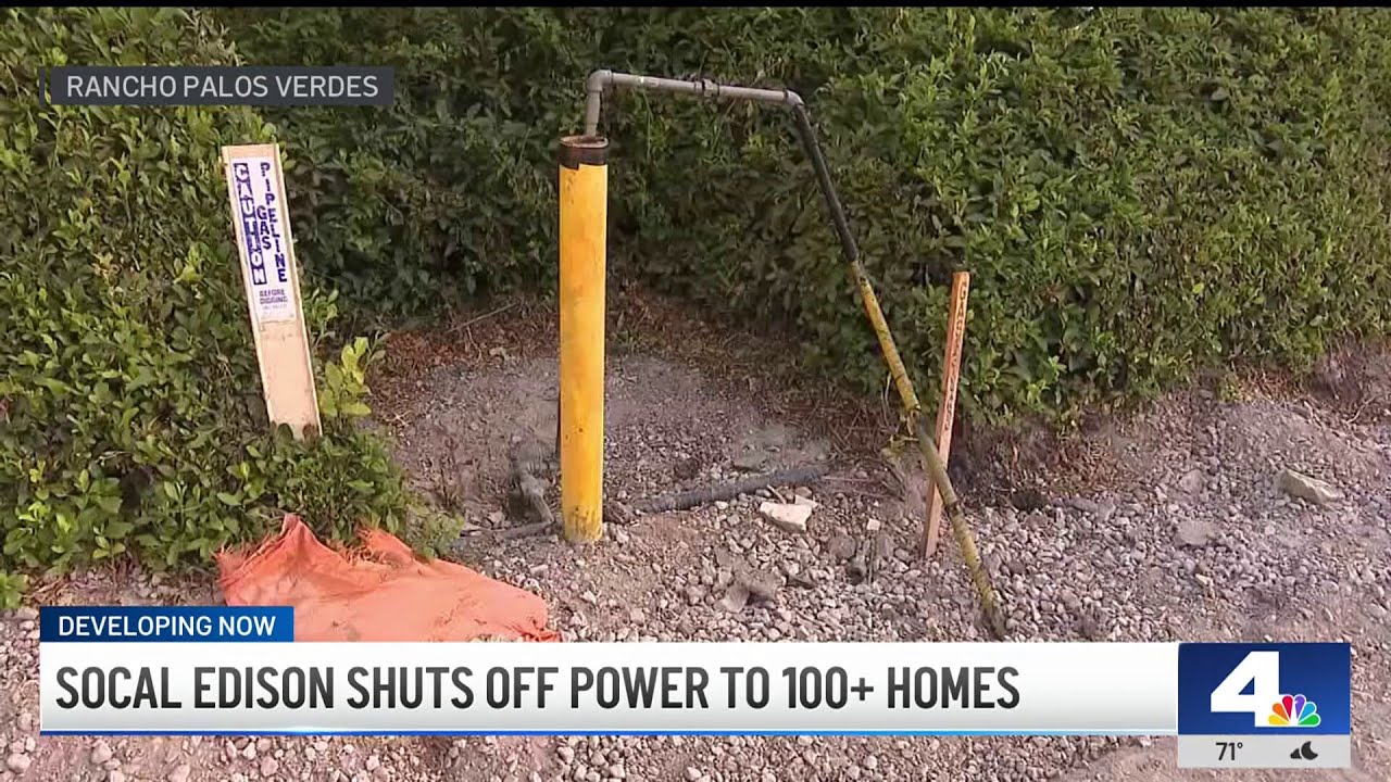 Rancho Palos Verdes residents frustrated with sudden power shut off