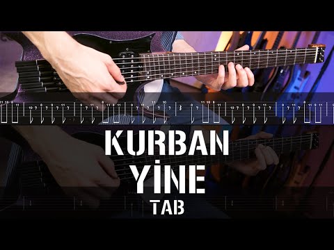 Kurban - Yine Gitar Cover | Nasıl Çalınır | TAB #kurban #cover #guitartabs