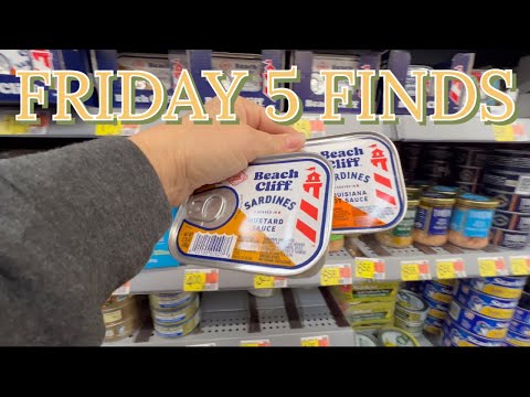 FRiDAY 5 FINDS (on Saturday)