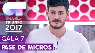 MI HÉROE - Cepeda | Primer pase de micros para la Gala 7 | OT 2017