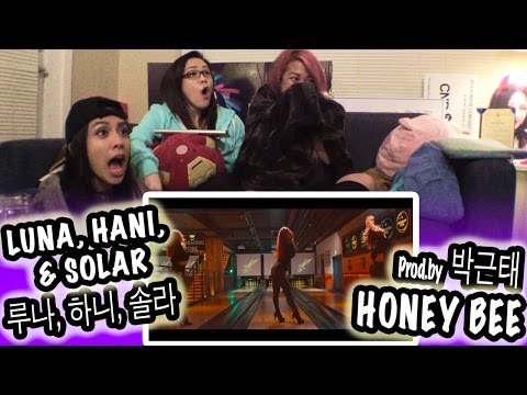 [KPOP REACTION] LUNA, HANI, SOLAR 루나, 뭐, 솔라 -- HONEY BEE (Prod.by 박근태 Keun Tae Park)