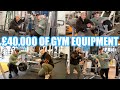 £40,000 OF NEW GYM EQUIPMENT