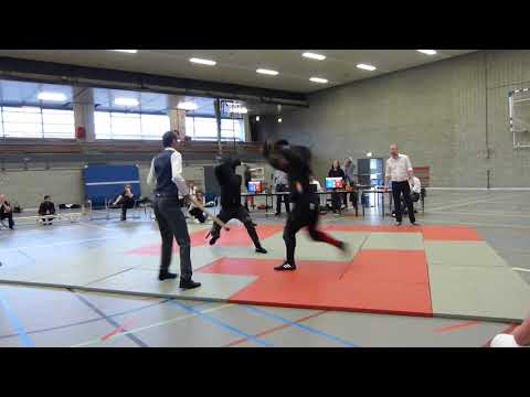 Michel Rensen VS Arto Fama - Final Longsword Division 1 - NHK 2019 #3