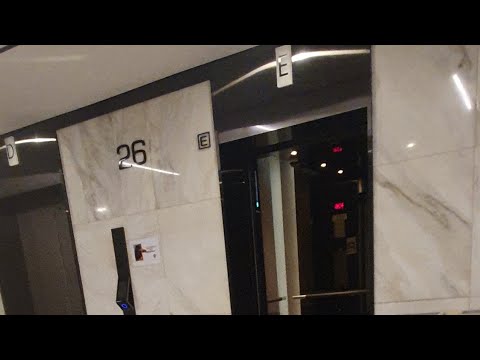 (Old Video) Mordenised  Schindler PORT Elevators at Shaw Centre