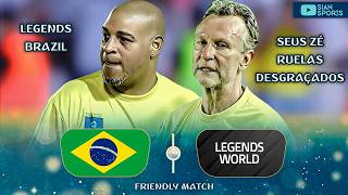 CRAQUE NETO, ADRIANO, RIVALDO E OUTRAS LENDAS BRASILEIRAS FIZERAM A FESTA E RELEMBROU O BOM FUTEBOL!