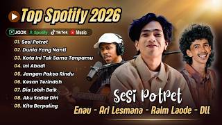 Download lagu SESI POTRET - eńau ft Ari Lesmana | DUNIA YANG NANTI - Raim Laode || LAGU POP VIRAL 2026 mp3