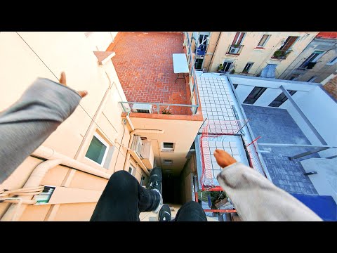 Barcelona Rooftop Parkour POV 🇪🇸