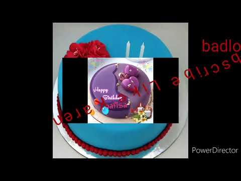 Happy birthday nafisa best video sweet cake