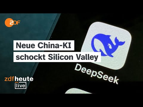 Video Thumbnail: Börsen-Beben durch neue China-KI: Warum deepseek so erfolgreich ist | KI-Experte bei ZDFheute live