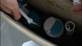 Flush valve for toilet with double button AV Engineering