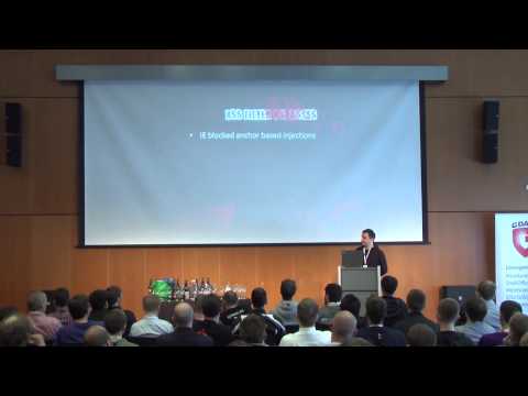 AppSec EU15 - Gareth Heyes - XSS Horror Show