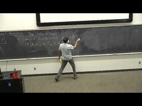 Zassenhaus Lectures, Bhargav Bhatt, April 17, 2023.