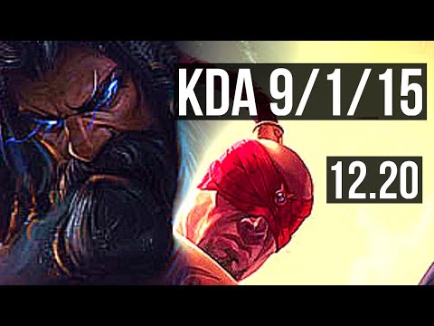 UDYR vs LEE SIN (JNG) | 9/1/15, 71% winrate, Legendary | EUW Master | 12.20
