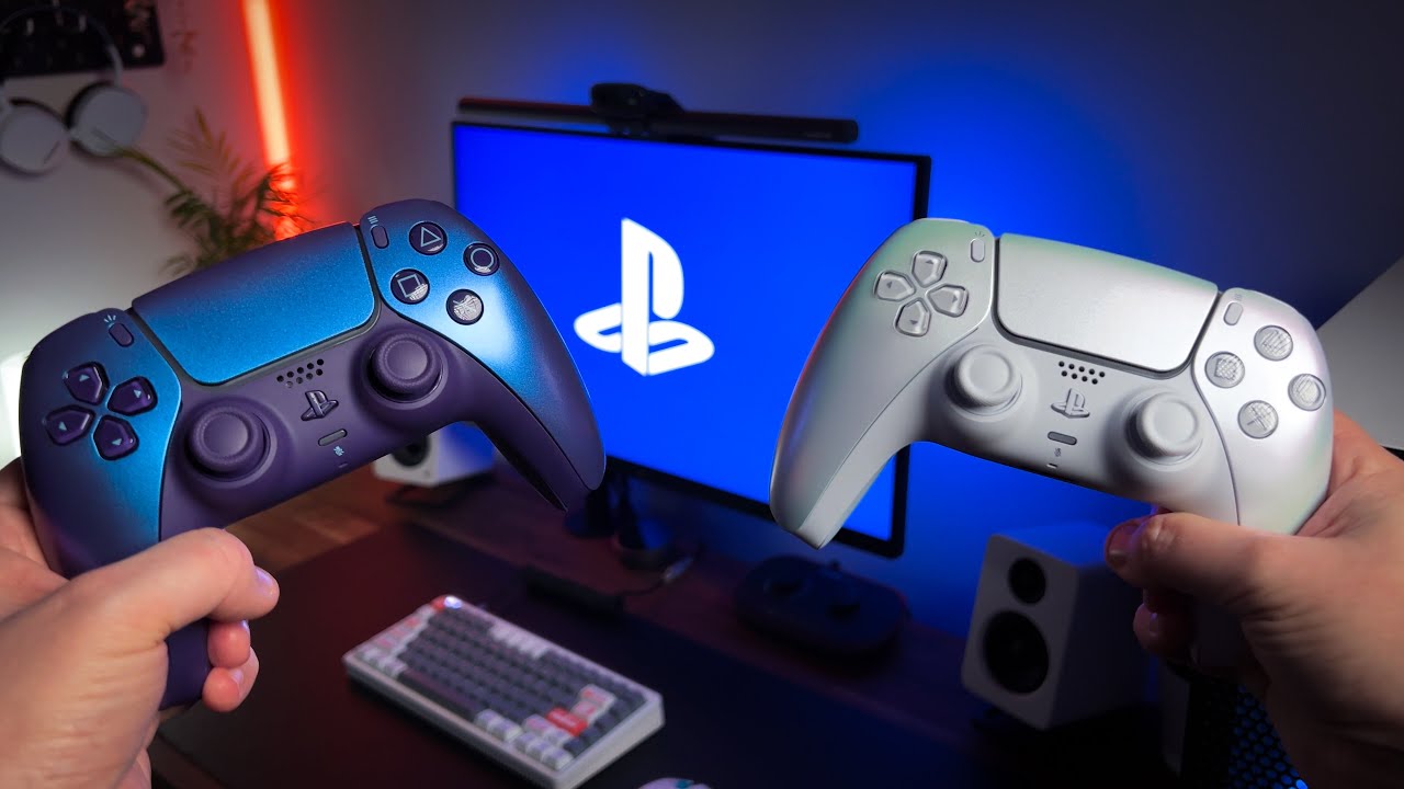 New Chroma PS5 controllers: Indigo and Pearl