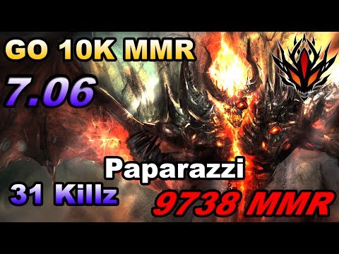 GO 10K MMR【9738 MMR】DIKIT LAGI!!! | 7.06 | Paparazzi | Dota 2