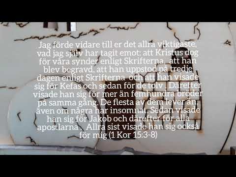 1 Kor 15:3-8 (tonsatt)