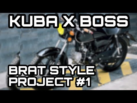 KUBA X BOSS CAFE RACER PROJECT