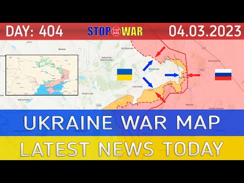 404 Invasion Day: The Russians captured the center of Bakhmut | Ukraine map news today