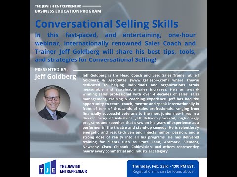 Conversational Selling Skills by Jeff Goldberg