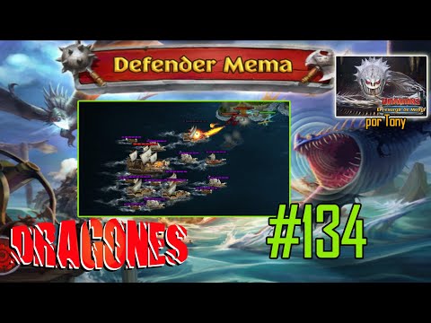 Dragones, el Resurgir de Mema "#134 - Defender Mema de Flota 134" por Tony