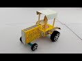 HOW TO MAKE MATCHBOX DIY TRACTOR AT HOME MATCHBOX DIY WORKS AT HOME