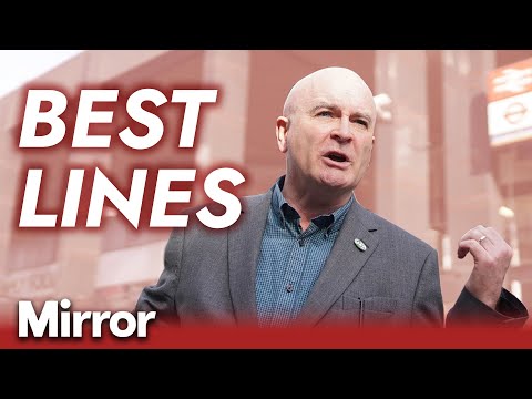 RMT boss Mick Lynch hits back at TV critics during rail strike