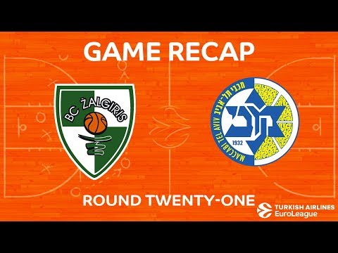 Highlights: Zalgiris Kaunas - Maccabi FOX Tel Aviv