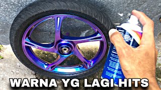 Download lagu HOW TO PAINT MOTORCYCLE RIMS IN CHAMELEON COLORS USING SPRAY CAN PAINT mp3