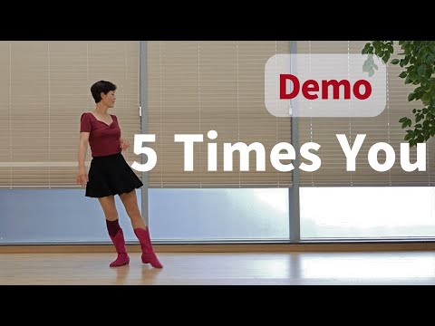5 Times You Line Dance (Improver: Niels Poulsen) - Demo