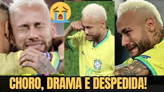 O DIA EM QUE NEYMAR CHOROU E O SONHO DO BRASIL DESMORONOU