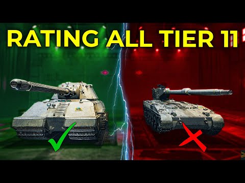 Rating ALL 16 Tier 11 Tanks in World of Tanks 2.0