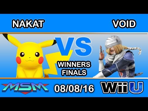 MSM 61 - CLG | VoiD (Sheik) Vs. CLG | Nakat (Pikachu) Winners Finals - Smash Wii U