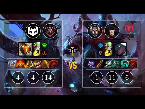 DRX Pleata Bard vs SB Leo Senna Sup - KR GrandMaster Patch 10.10
