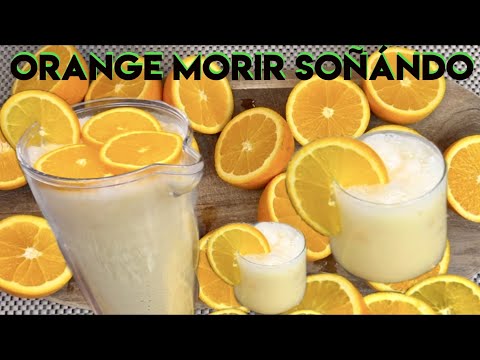 How to make morir soñando | Dominican Morír soñando recipe | orange cream drink |creamy orange juice