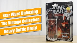 Heavy Battle Droid (Battlefront II) VC193 3.75" Figure - Star Wars TVC Unboxing