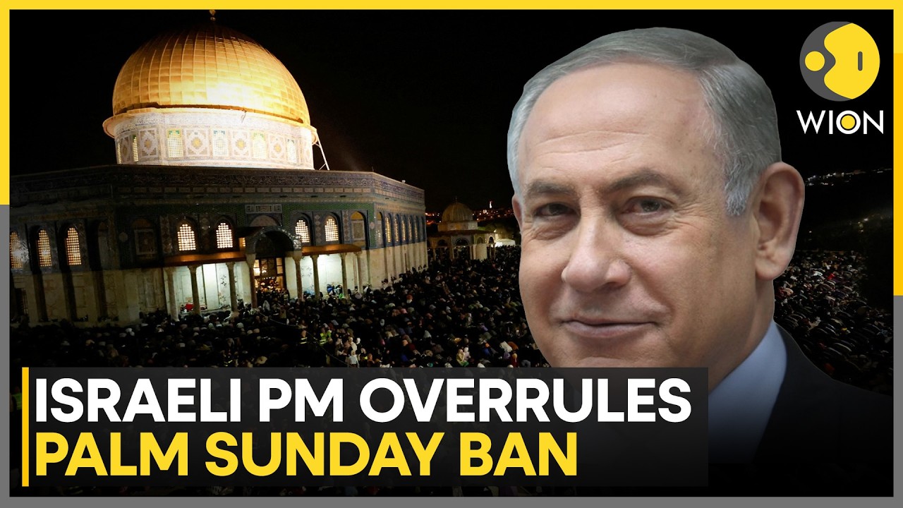 Israeli Police Block Palm Sunday Mass in Jerusalem: Church Leaders Denied Entry | WION