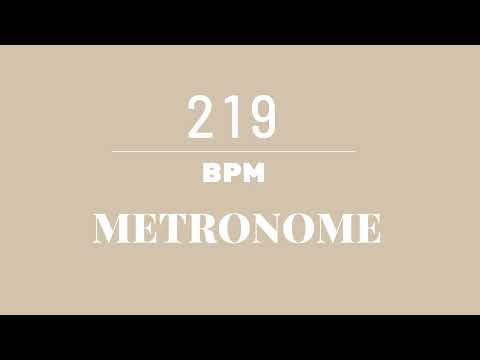 219 BPM Metronome
