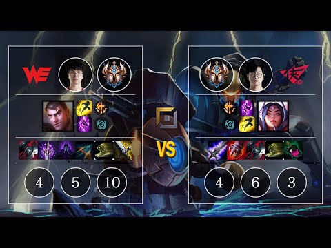 WE Poss Jayce vs RW Holder Irelia Top - KR Challenger Patch 10.10