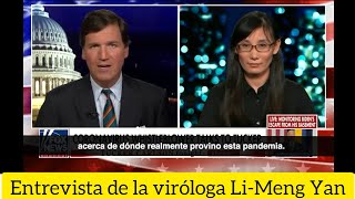 La viróloga huida Li-Meng Yan en Fox News