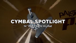 Video thumbnail for PAISTE CYMBALS - 14" PST 7 Light Hi-Hat by Paiste Cymbals