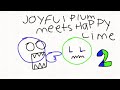 Joyful Plum Meets Happy Lime 2