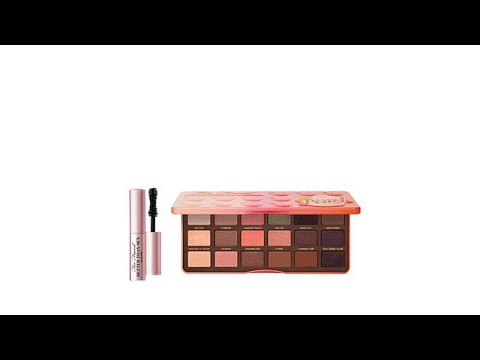 Too Faced Sweet Peach Shadow Palette with Mascara