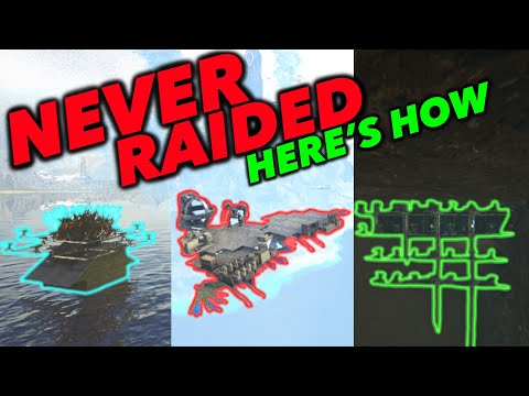 HIDDEN Base Builds To NEVER Get Raided | Ark Survival Evolved | Base Design
