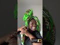 ANKARA Headwrap TUTORIAL #turbantutorial #turban
