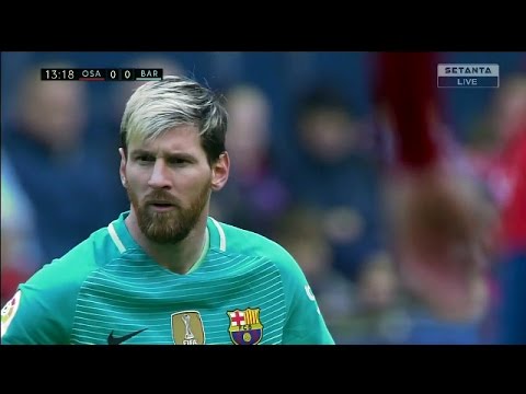 Lionel Messi vs Osasuna (Away) 16-17 HD 1080i By IramMessiTV
