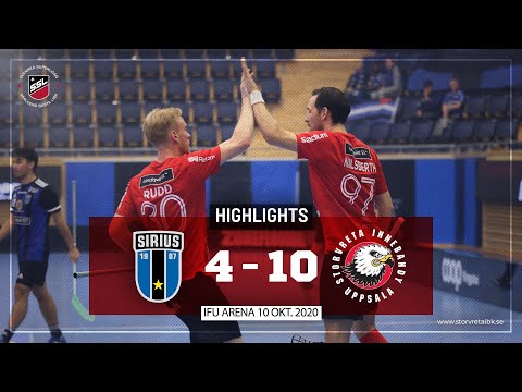 Highlights IK Sirius IBK vs Storvreta IBK 4-10
