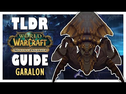 TLDR GARALON Normal + Heroic Guide - Heart of Fear | MoP Classic