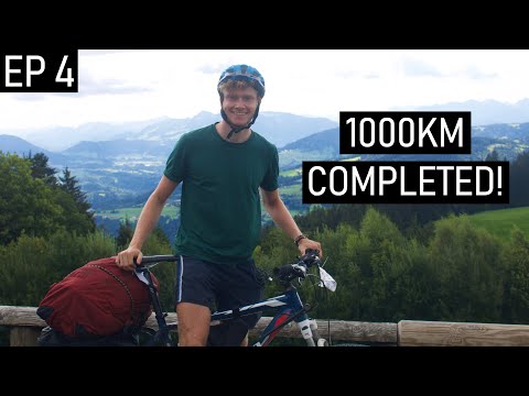Cycling Across Europe - Episode 4 | Switzerland, Austria and Germany Alps Cycle Trip